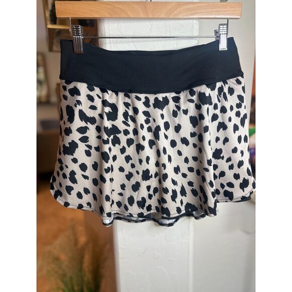 Nicole Miller Women's Animal Print Tennis / Athletic Skort Size Large 8-12 - Picture 5 of 5